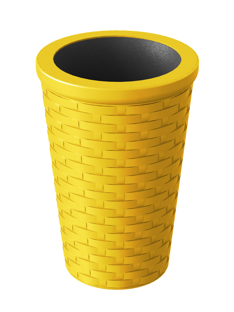 Cup Vault (Basketweave Design) To-Go Cup Insulating Sleeve- Lock in the Temp!