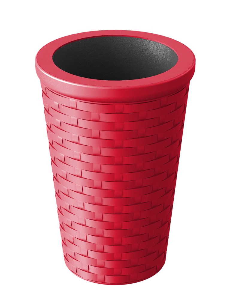 Cup Vault (Basketweave Design) To-Go Cup Insulating Sleeve- Lock in the Temp!