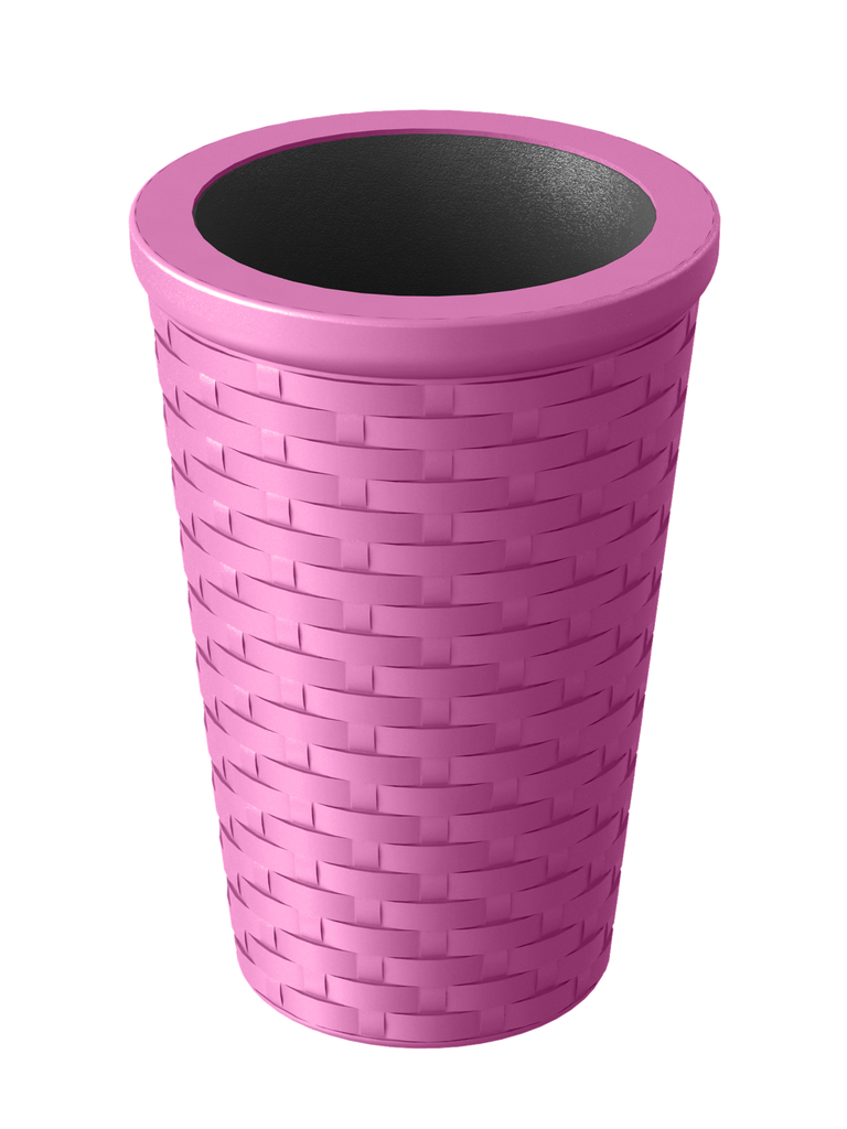 Cup Vault (Basketweave Design) To-Go Cup Insulating Sleeve- Lock in the Temp!